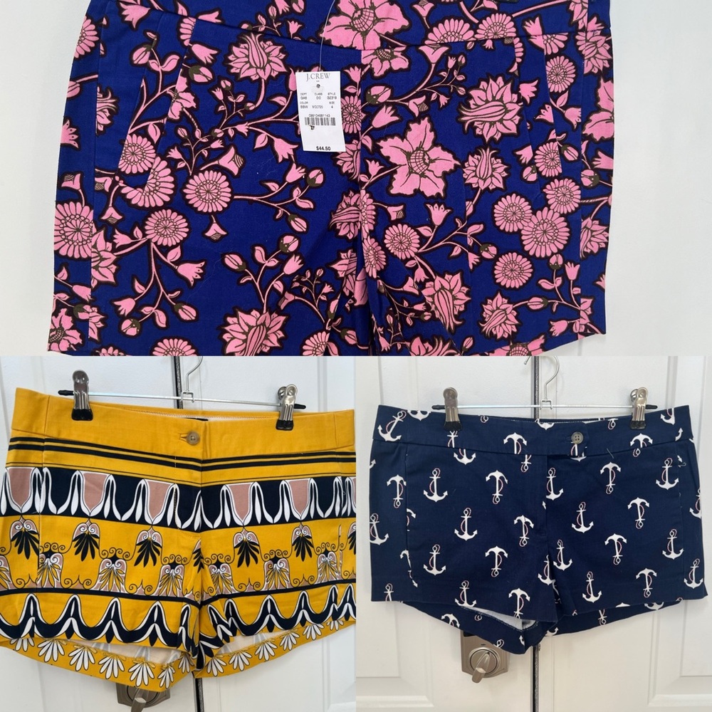 3 Pair of J Crew Shorts